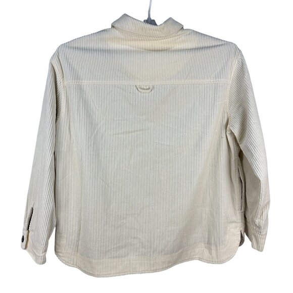 Scotch & Soda Womens Corduroy Button-Up Jackets Size XL Cream New - Picture 7 of 10